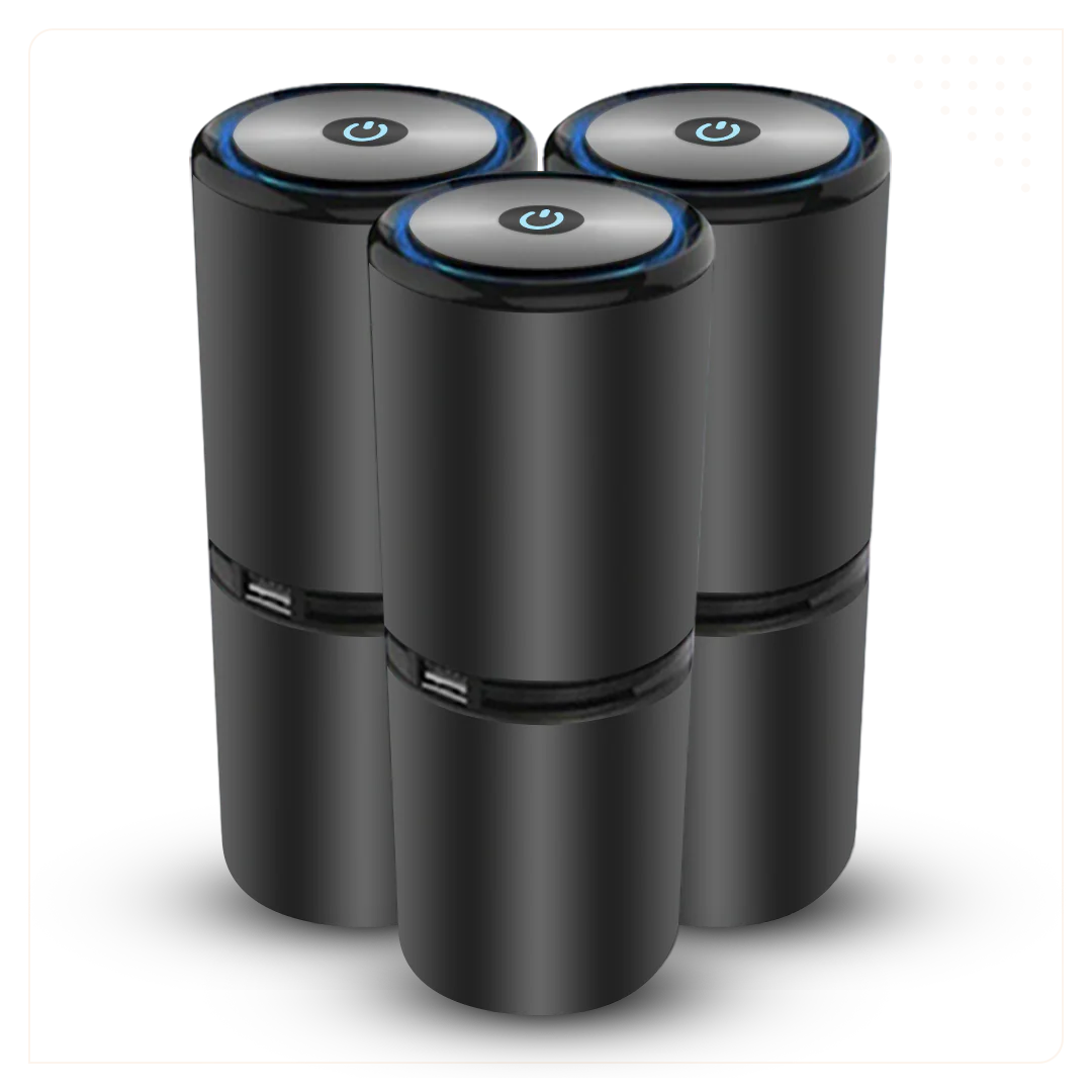 3 Ionic Air Purifiers [Comes With a 2-Year Warranty]