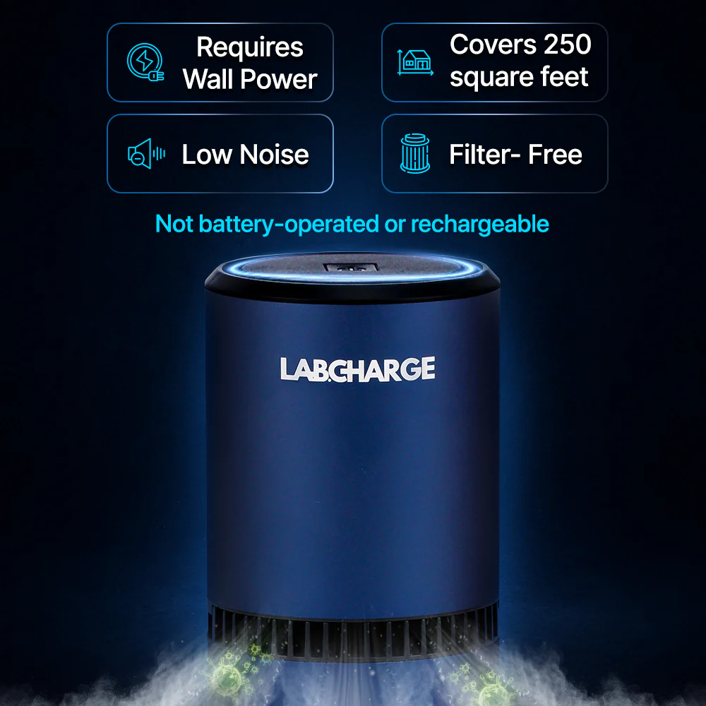 Navy Blue Ionic Air Purifier - Image 3