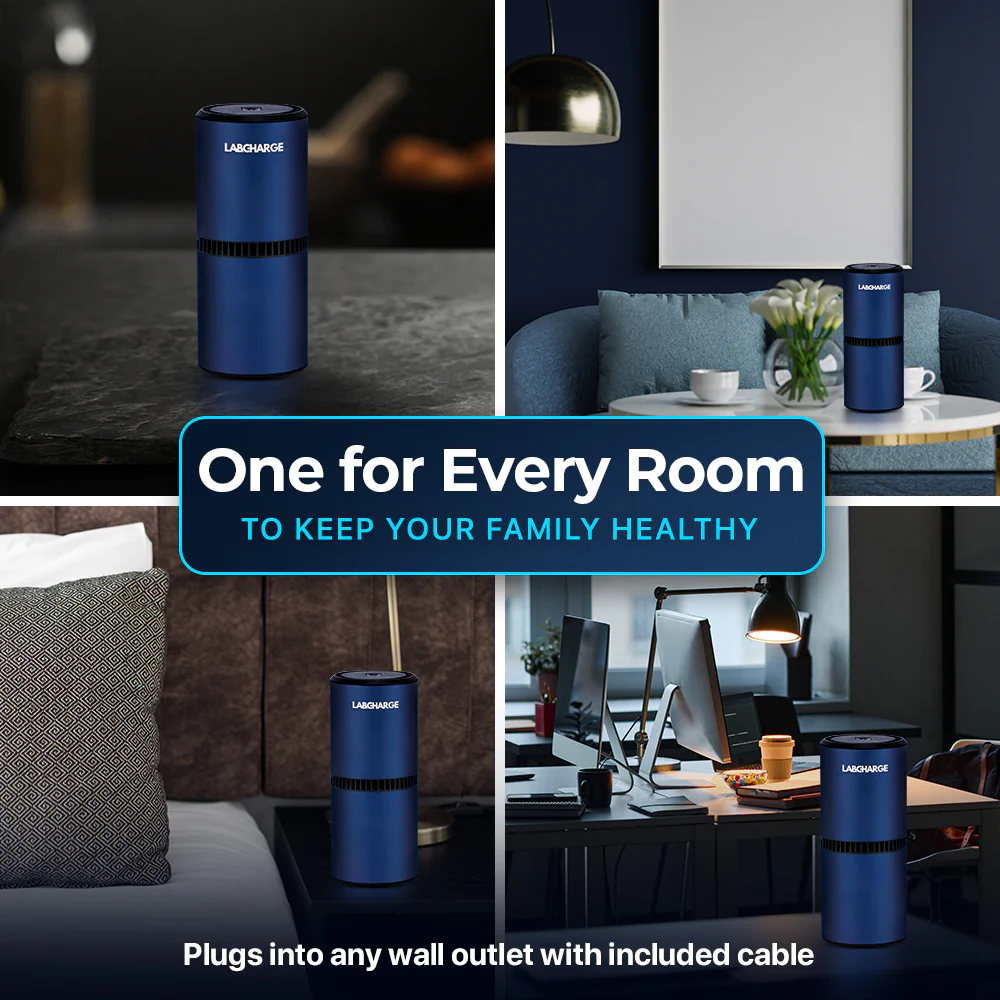 Navy Blue Ionic Air Purifier - Image 4