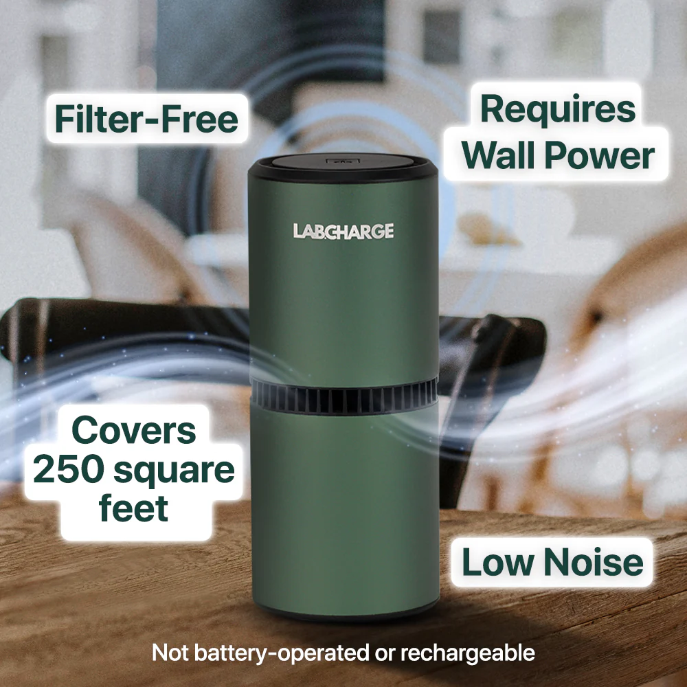 Forest Green Ionic Air Purifier - Image 3