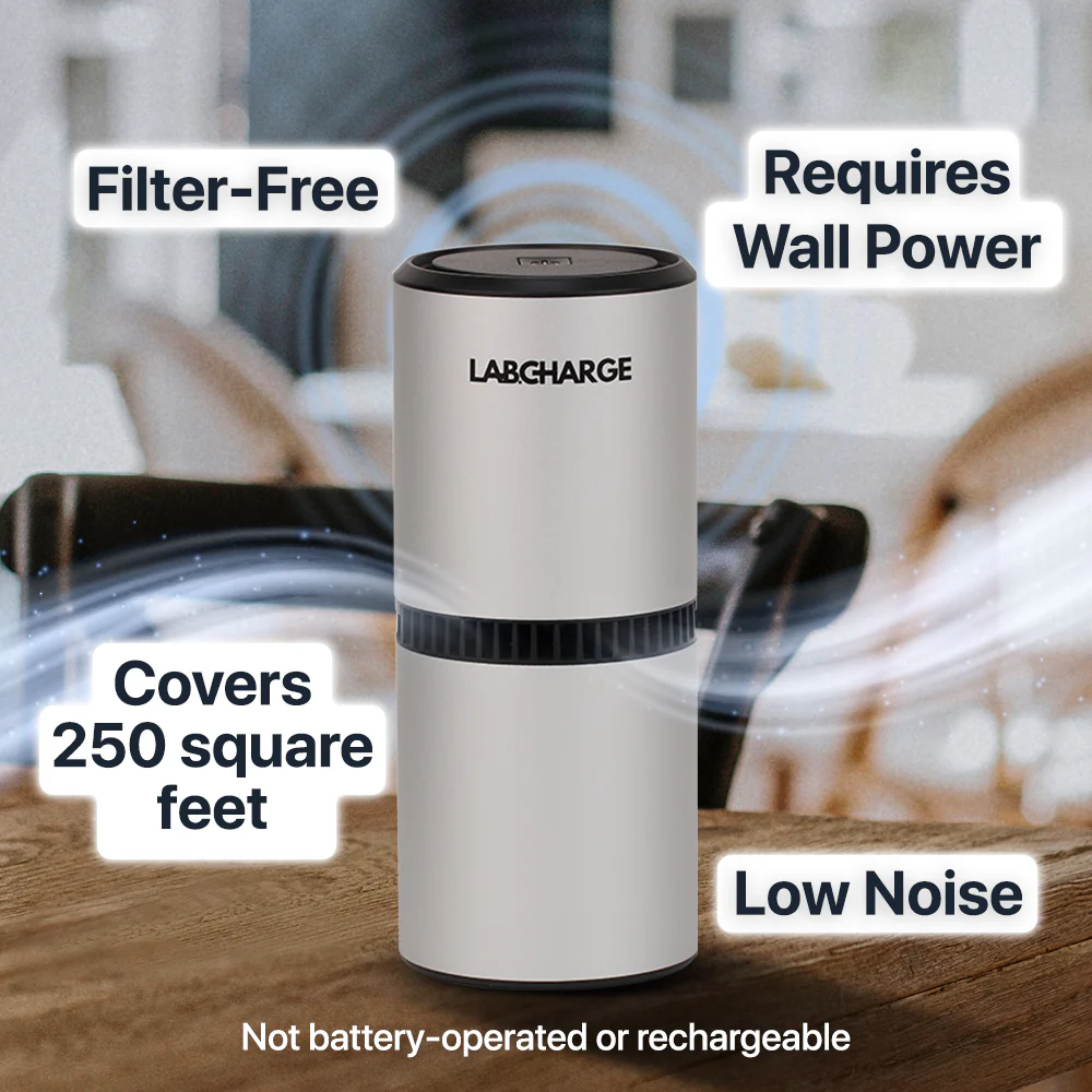 Pearl Silver Ionic Air Purifier - Image 3