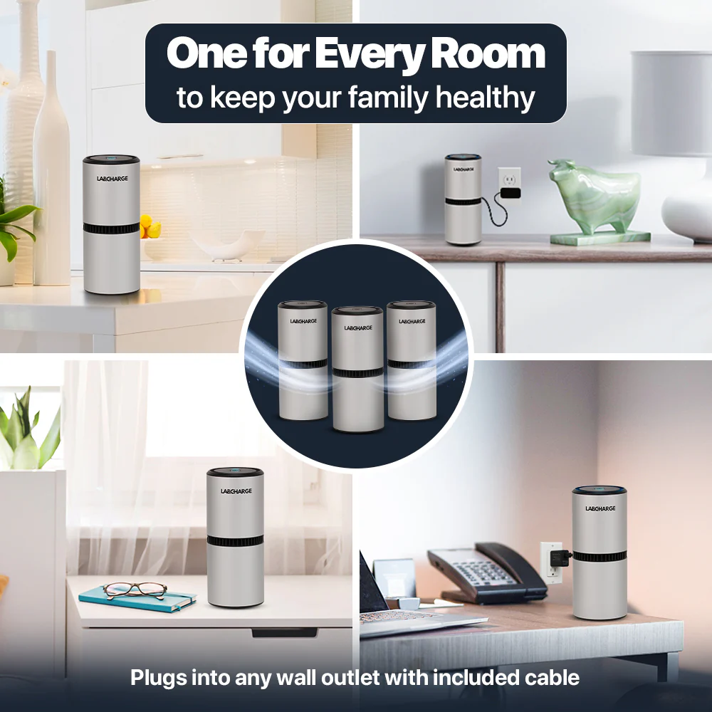 Pearl Silver Ionic Air Purifier - Image 4